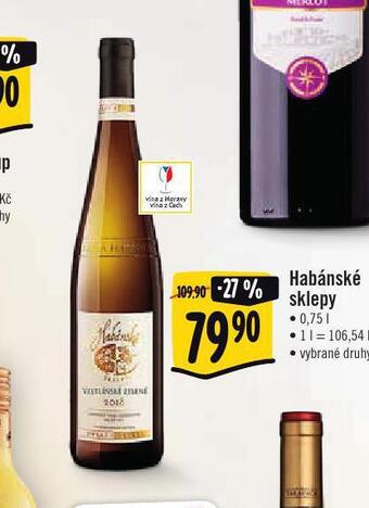 Jip Habánské sklepy nabídka
