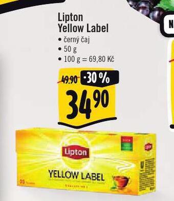 Jip Lipton čaj nabídka