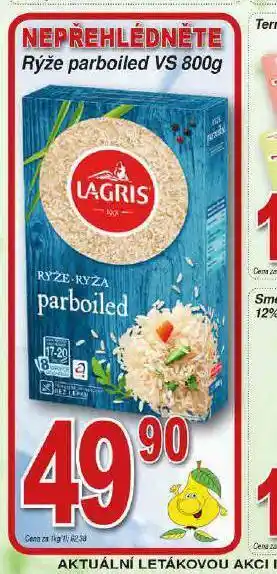 Lidl Lagris rýže parboileid nabídka