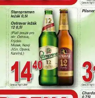 Lidl Pivo staropramen ležák nabídka