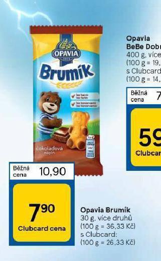 Tesco Opavia brumík nabídka