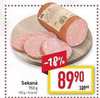 Billa Sekaná 950 g nabídka