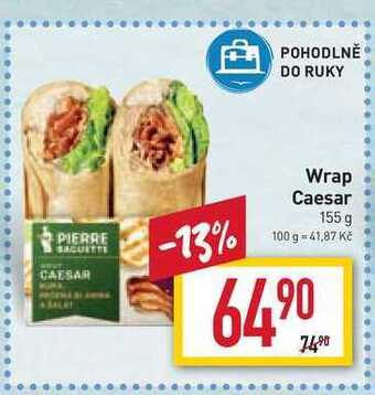 Billa Wrap caesar 155 g nabídka