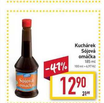 Billa Kuchárek sójová omáčka 185 ml nabídka