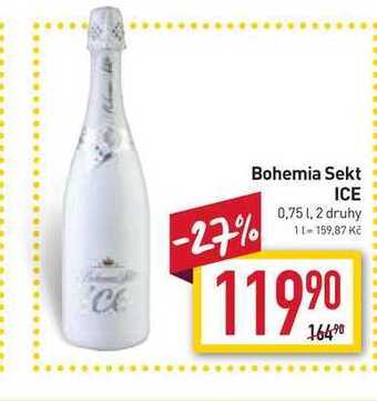 Billa Bohemia sekt ice 0,75l nabídka