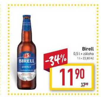 Billa Birell 0,5l nabídka