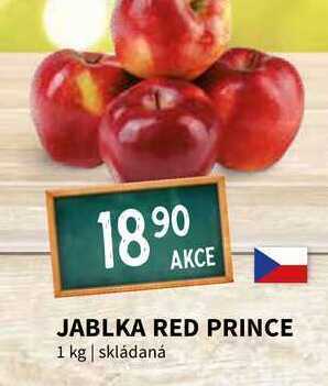 Terno Jablka red prince 1 kg nabídka
