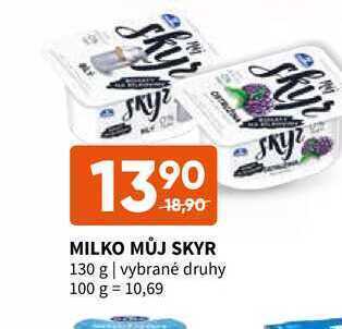 Terno Milko můj skyr 130 g nabídka