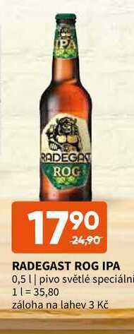 Terno Radegast rog ipa 0,5 l nabídka