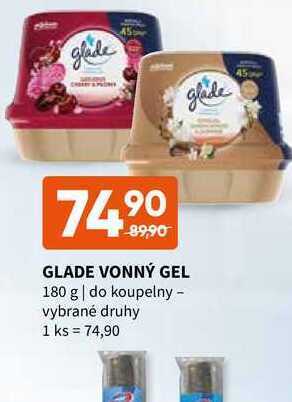 Terno Glade vonný gel 180 g nabídka