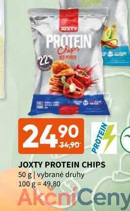 Terno Joxty protein chips 50 g nabídka