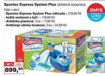Ráj drogerie Spontex express system plus úklidová souprava nabídka