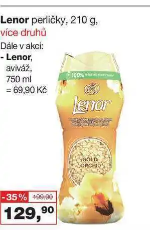 Lenor perličky, 210 g