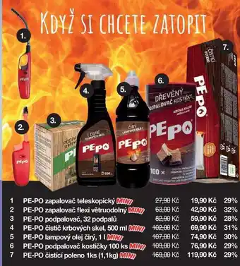 Pe-po zapalovač teleskopický