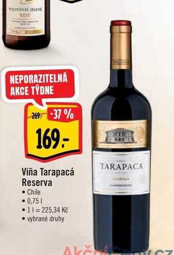 Albert Viña tarapacá reserva 0,75 l nabídka