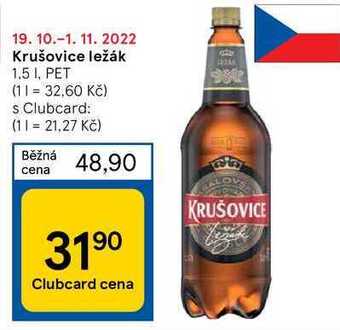 Tesco Krušovice ležák 1.5 i, pet nabídka