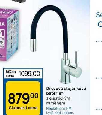 Tesco Dřezová stojánková baterie nabídka
