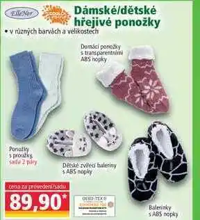 Norma Dámské/dětské hřejivé ponožky nabídka