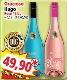 Norma Gracioso hugo rosé / blue 0,75l nabídka