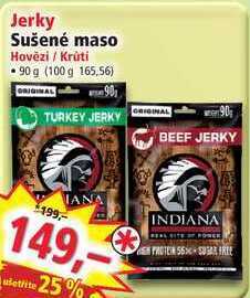 Jerky sušené maso hovězi / krūti - 90 g