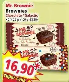 Mr. brownie brownies chocolate / galactic 2 x 25 g