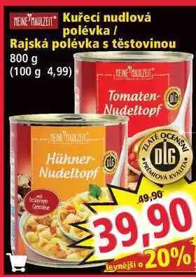 Norma Rajská polévka s těstovinou 800 g nabídka