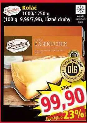 Norma Koláč 1000/1250 g nabídka