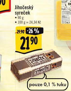 Albert Jihočeský syreček nabídka