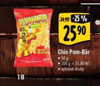 Albert Chio pom-bar nabídka