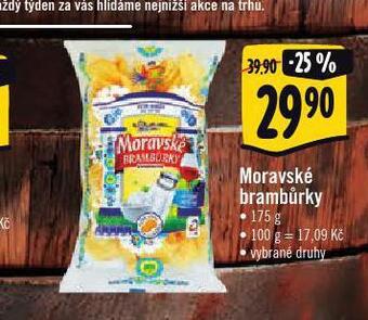 Albert Moravské brambůrky nabídka