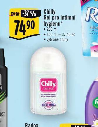 Albert Chilly gel pro intimní hygienu nabídka