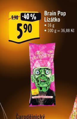 Albert Brain pop lízátko nabídka