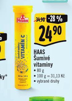 Albert Haas šumivé vitaminy nabídka