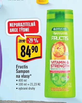 Albert Fructis šampon na vlasy nabídka