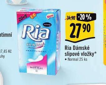 Albert Ria dámské slipové vložky nabídka