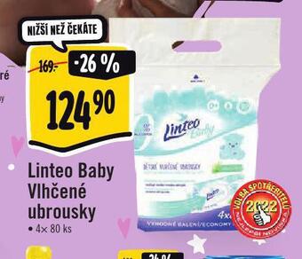 Albert Linteo dětské vlhčené ubrousky nabídka