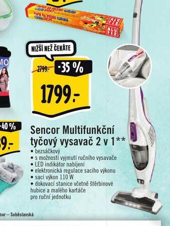 Albert Sencor tyčový vysavač nabídka