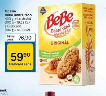 Tesco Opavia bebe dobré ráno nabídka
