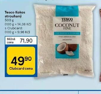 Tesco Kokos strouhaný nabídka