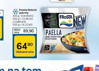 Tesco Frosta hotové pokrmy nabídka
