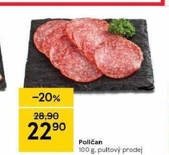 Tesco Poličan nabídka