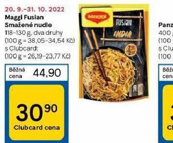 Tesco Maggi fusian smažené nudle nabídka