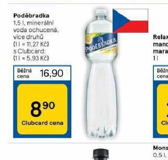 Tesco Poděbradka ochucená nabídka