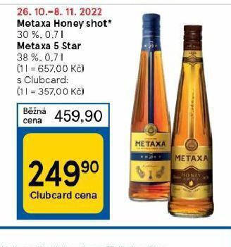 Tesco Metaxa 5 star nabídka