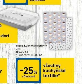 Tesco Kuchyňské utěrky nabídka
