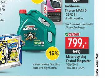 Globus Motorový olej castrol magnatec nabídka