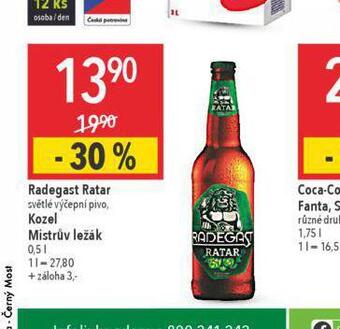Globus Pivo radegast ratar nabídka