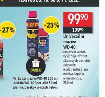 Globus Univerzální mazivo wd-40 nabídka