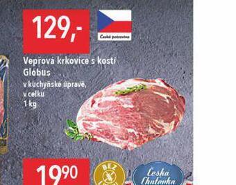 Globus Vepřová krkovice s kostí nabídka