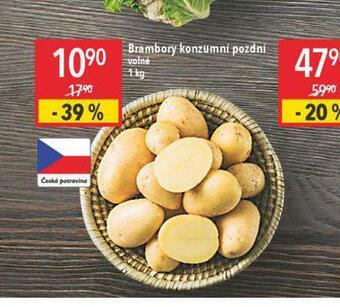 Globus Brambory konzumní pozdní nabídka